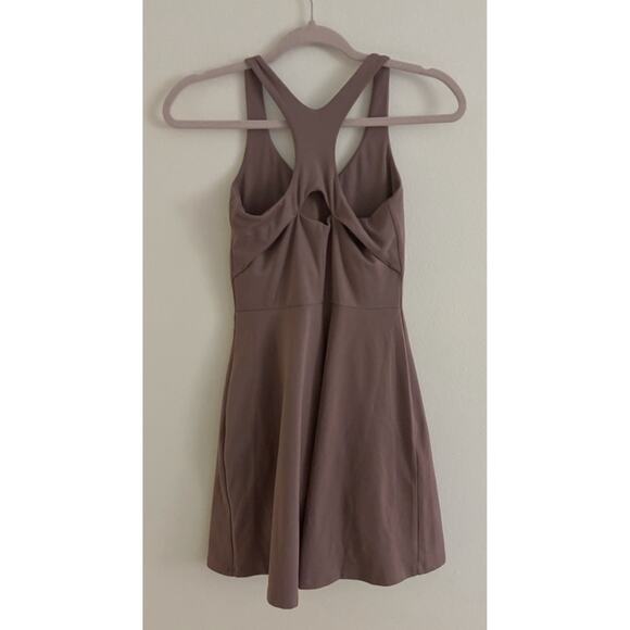 Girlfriend Collective Brown Activewear Dress XS - Picture 2 of 8
